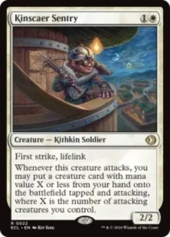 Kinscaer Sentry (foil) - Lorwyn Eclipsed