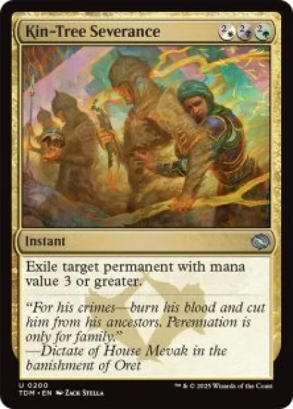 Kin-Tree Severance (foil) - Tarkir: Dragonstorm