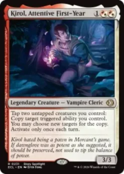 Kirol, Attentive First-Year (foil) - Lorwyn Eclipsed