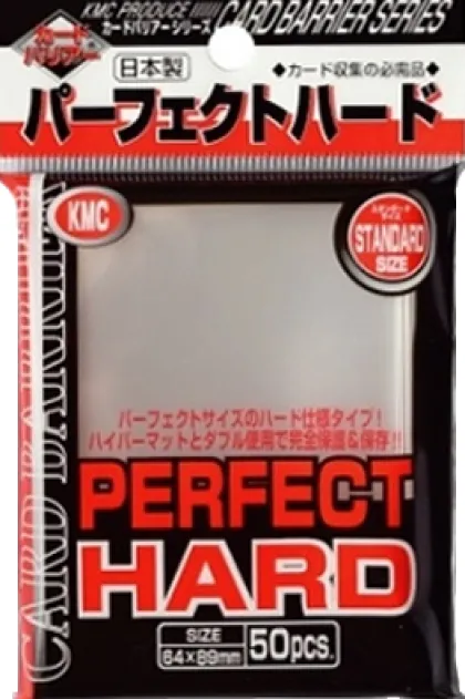 KMC Sleeves Perfect Size Hard Sleeves (50 stuks)