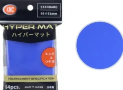 KMC - Standard Sleeves Hyper Matte: Aqua 66 x 91 mm (64 stuks)