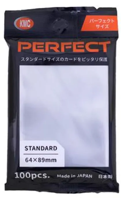 KMC Standard Sleeves Perfect Size: 64 x 89 mm (100 stuks)