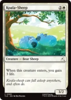 Koala-Sheep (foil) - Avatar: The Last Airbender Eternal