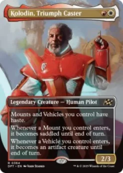Kolodin, Triumph Caster (#364) (borderless) - Aetherdrift Varianten