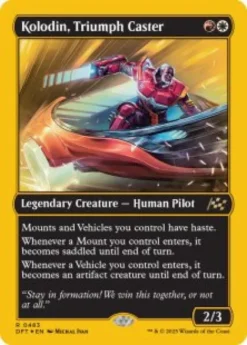 Kolodin, Triumph Caster (#483) (first-place foil) - Aetherdrift First-Place Box Toppers