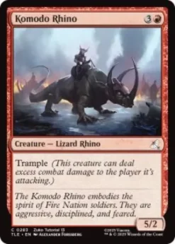 Komodo Rhino (#283) - Avatar: The Last Airbender Eternal