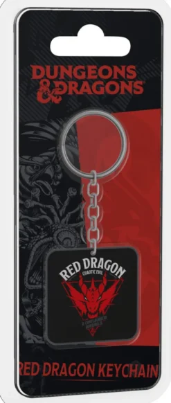 Konix Dungeons and Dragons - Red Dragon Keychain