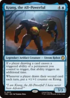 Krang, the All-Powerful (surge foil) - Teenage Mutant Ninja Turtles Eternal-Legal