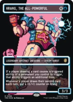 Krang, the All-Powerful (#86) (surge foil) (borderless) - Teenage Mutant Ninja Turtles Eternal-Legal Varianten