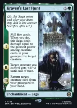Kraven's Last Hunt (foil) - Marvel's Spider-Man Prerelease Promo's