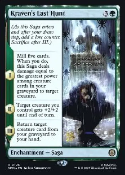 Kraven's Last Hunt (foil) - Marvel's Spider-Man Prerelease Promo's