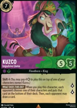 Kuzco, Impulsive Llama (foil) - Reign of Jafar