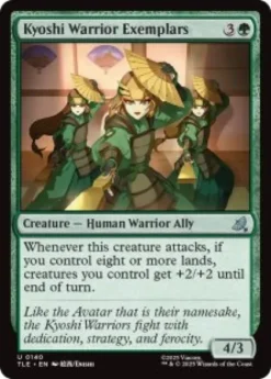 Kyoshi Warrior Exemplars (foil) - Avatar: The Last Airbender Eternal