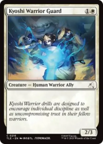 Kyoshi Warrior Guard (foil) - Avatar: The Last Airbender Eternal