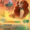 Lady, Decisive Dog (foil) (borderless) - Reign of Jafar