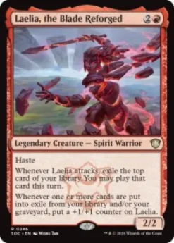 Laelia, the Blade Reforged - Secrets of Strixhaven Commander