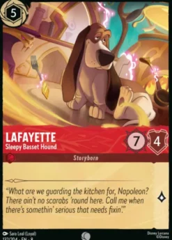 Lafayette, Sleepy Basset Hound - Reign of Jafar