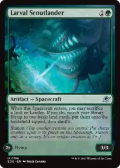 Larval Scoutlander (foil) - Edge of Eternities