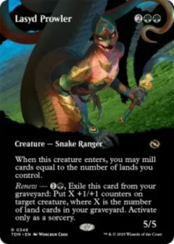 Lasyd Prowler (borderless) - Tarkir: Dragonstorm Varianten
