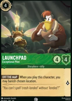 Launchpad, Exceptional Pilot (foil) - Whispers