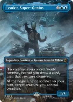 Leader, Super-Genius (borderless) - Marvel Super Heroes Varianten