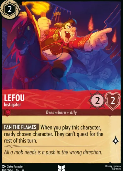 LeFou, Instigator - Fabled