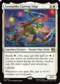 Leonardo, Cutting Edge (foil) - Teenage Mutant Ninja Turtles