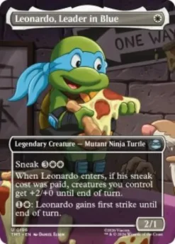 Leonardo, Leader in Blue (borderless) - Teenage Mutant Ninja Turtles Varianten