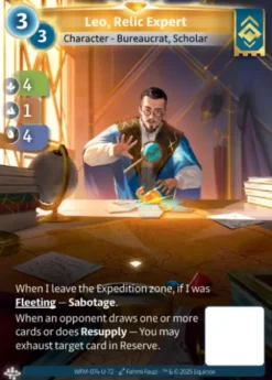 Leo, Relic Expert (U-72) - Altered Unique whispers