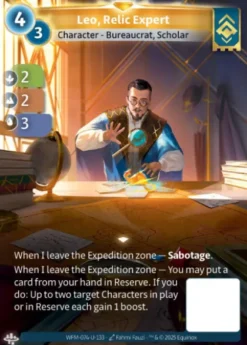 Leo, Relic Expert (U-133) - Altered Unique whispers