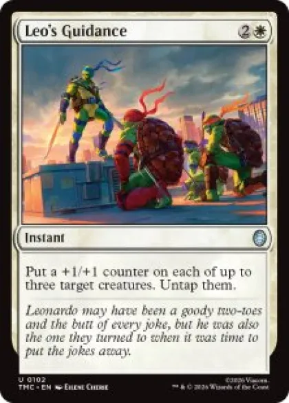 Leo's Guidance - Teenage Mutant Ninja Turtles Eternal-Legal