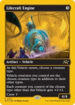 Lifecraft Engine (#497) (first-place foil) - Aetherdrift First-Place Box Toppers