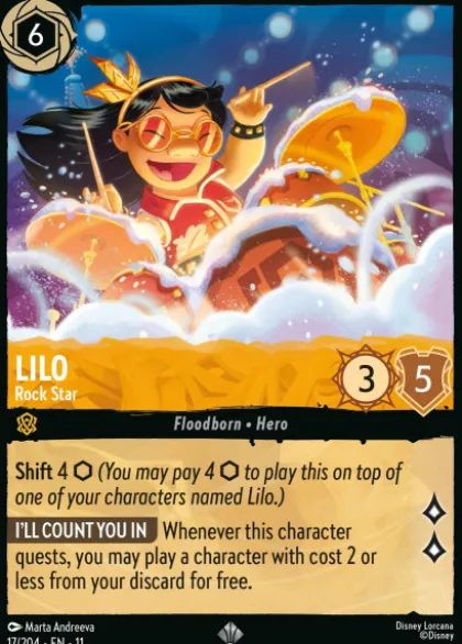 Lilo, Rock Star (foil) - Winterspell
