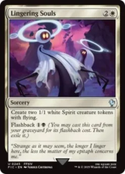 Lingering Souls (surge foil) - Final Fantasy Commander