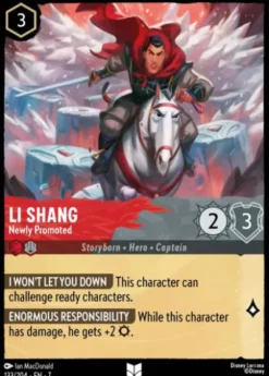 Li Shang, Newly Promoted - Archazia's island