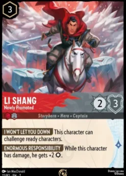 Li Shang, Newly Promoted (foil) - Promo Set 2