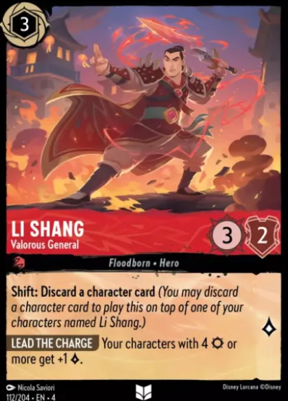 Li Shang, Valorous General (foil) - Ursula's Return