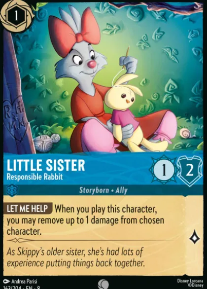 Little Sister, Responsible Rabbit - Reign of Jafar