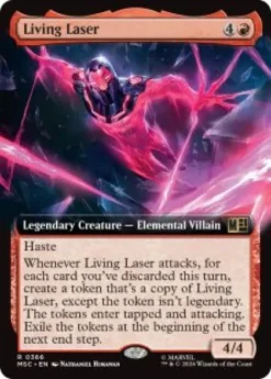 Living Laser (extended art) - Marvel Super Heroes Commander Varianten