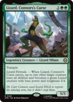 Lizard, Connors's Curse (foil) - Marvel's Spider-Man