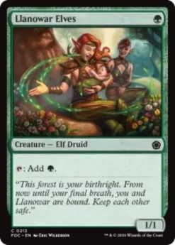 Llanowar Elves - Foundations Commander Decks
