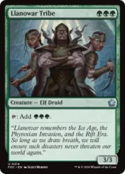 Llanowar Tribe - Foundations Commander Decks
