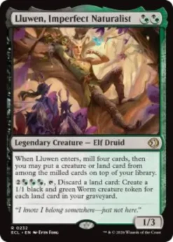 Lluwen, Imperfect Naturalist (foil) - Lorwyn Eclipsed