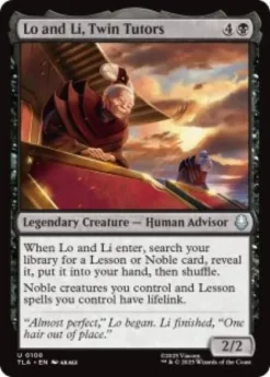 Lo and Li, Twin Tutors (foil) - Avatar: The Last Airbender