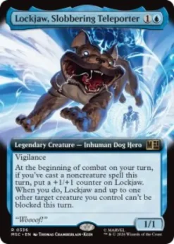Lockjaw, Slobbering Teleporter (extended art) - Marvel Super Heroes Commander Varianten