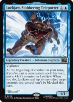 Lockjaw, Slobbering Teleporter - Marvel Super Heroes Commander