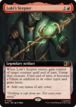 Loki's Scepter (extended art) - Marvel Super Heroes Commander Varianten