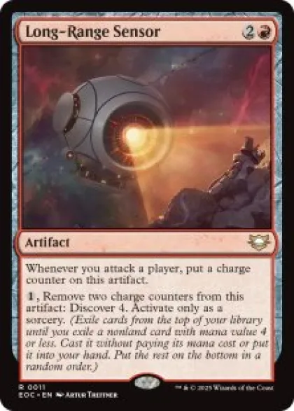 Long-Range Sensor - Edge of Eternities Commander