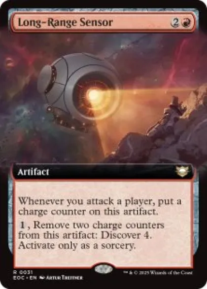 Long-Range Sensor (extended art) - Edge of Eternities Commander Varianten