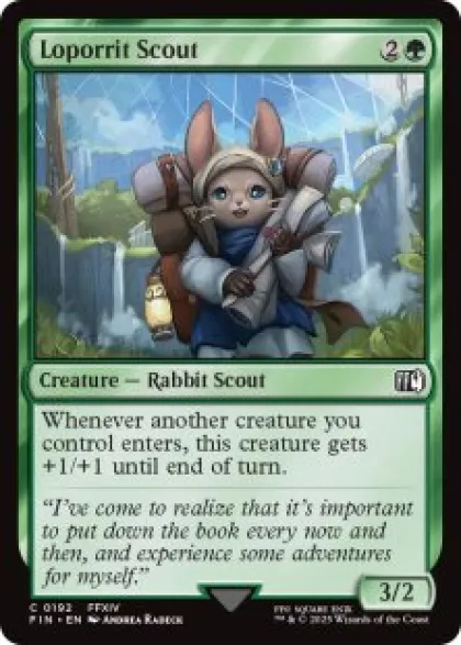 Loporrit Scout (foil) - Final Fantasy